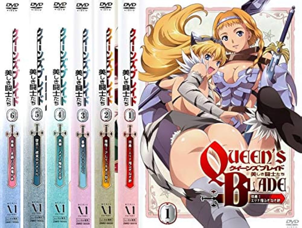 Amazon.co.jp: クイーンズブレイド 美しき闘士たち [レンタル落ち] 全6